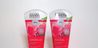 Lavera Naturkosmetik - Pink Energy Duschgel und Körperfluid