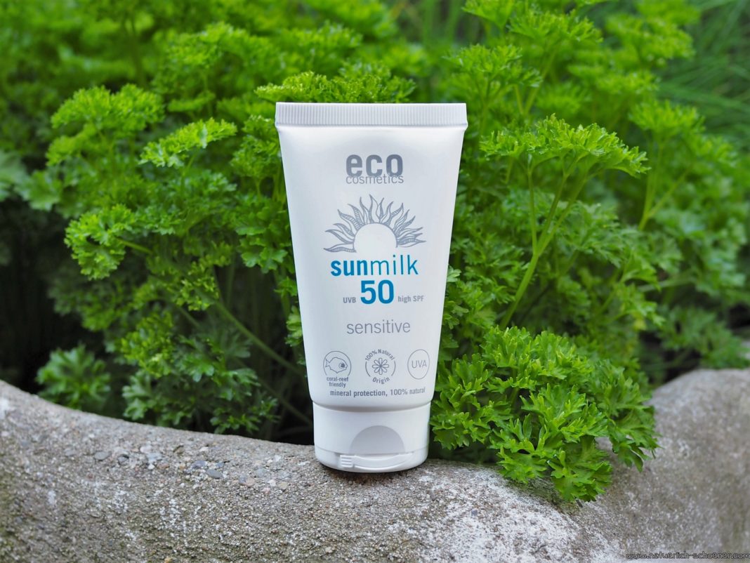 Eco Cosmetics Sonnenmilch LSF 50 - Naturkosmetik Sonnenschutz