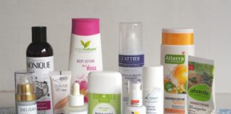 Naturkosmetik aufgebraucht im September 2017