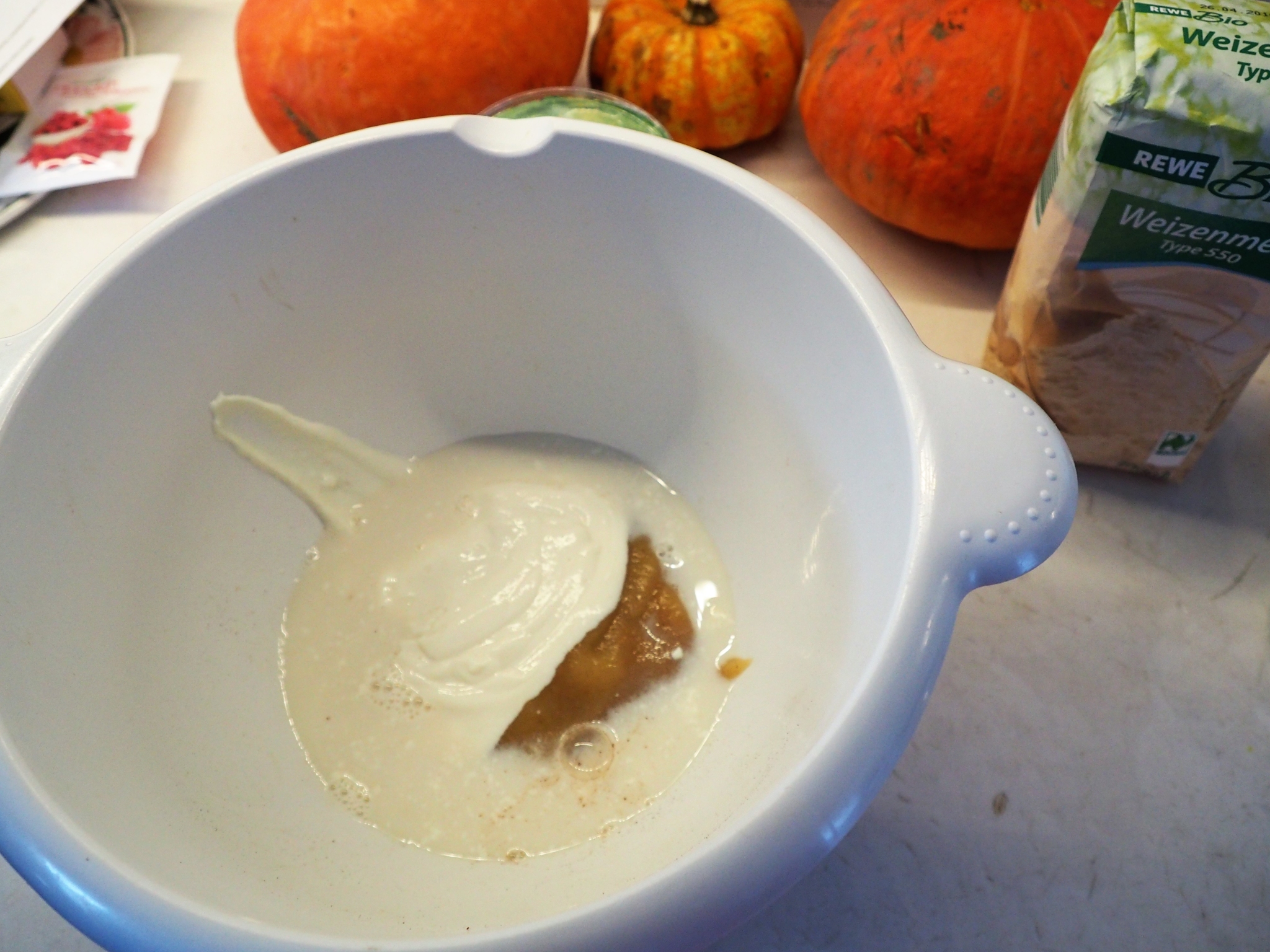 Blauschimmel Muffins (vegan) für Halloween