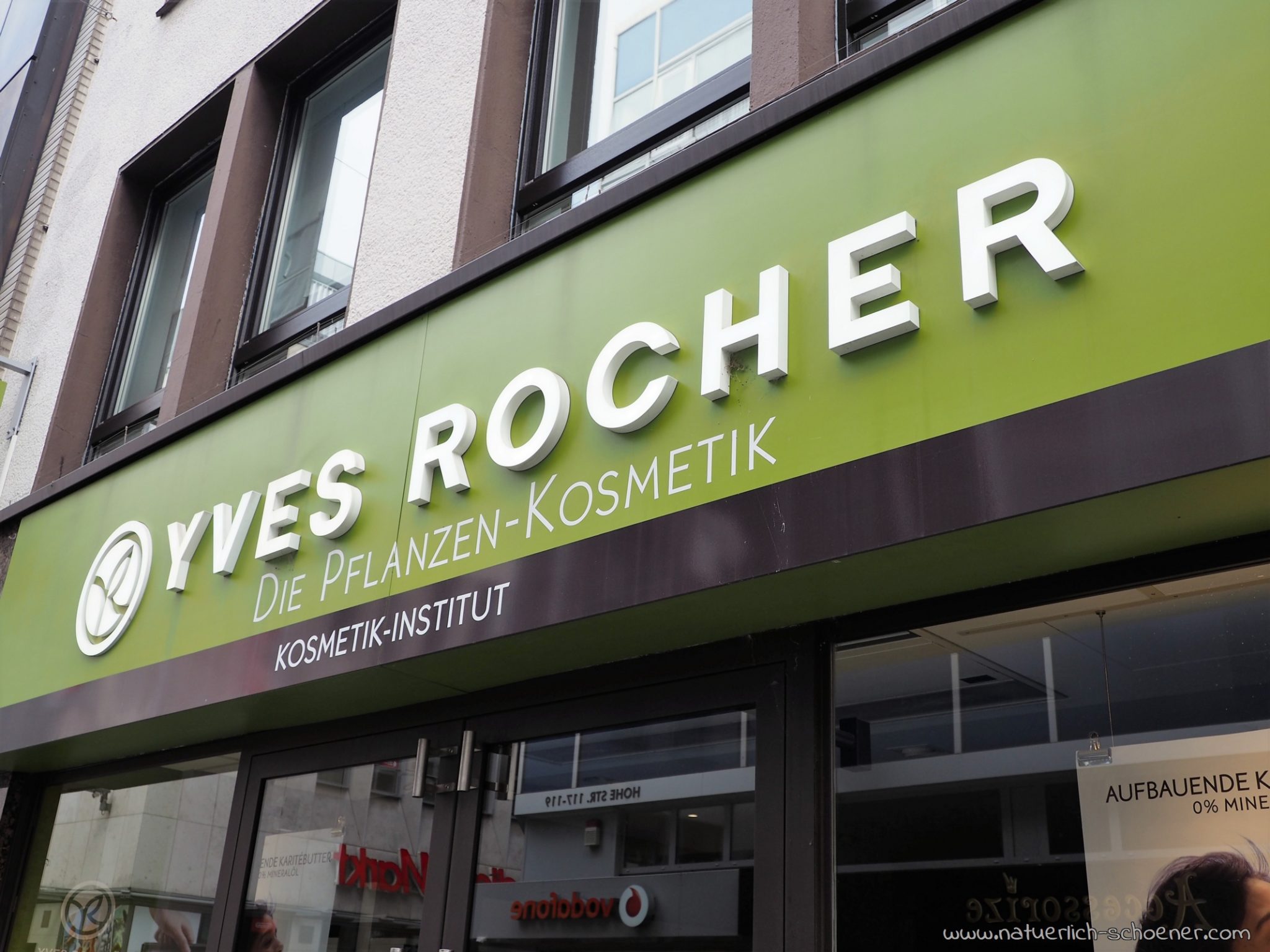 Yves Rocher in der Kölner Innenstadt