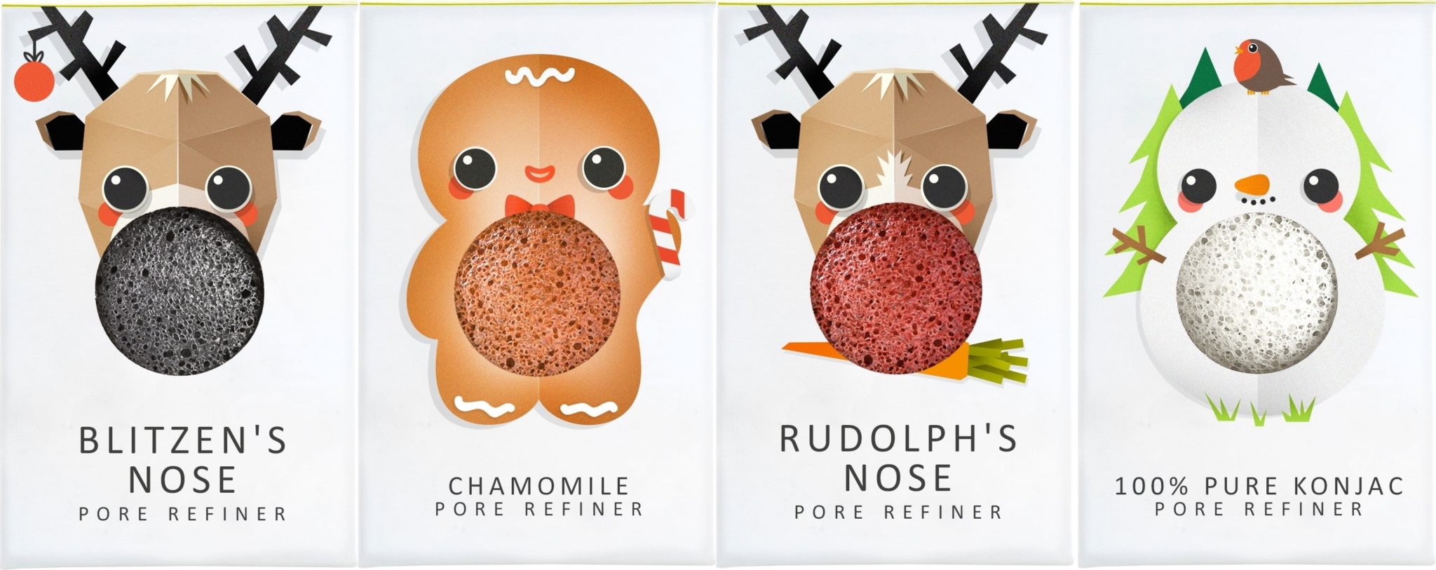 The Konjac Sponge Company Christmas Collection