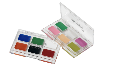 Alverde Naturkosmetik Kunterbunte Farbwelt Schminkpaletten