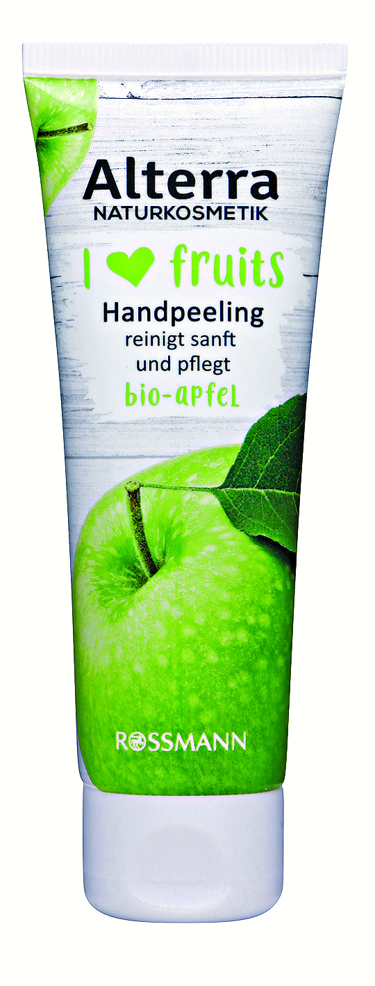 Alterra Naturkosmetik I Love Fruits - Handpeeling Bio Apfel
