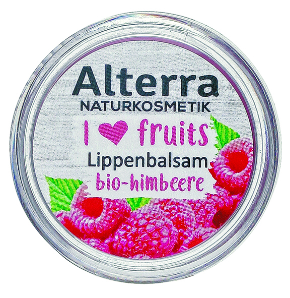 Alterra Naturkosmetik I Love Fruits - Lippenbalsam Bio Himbeere