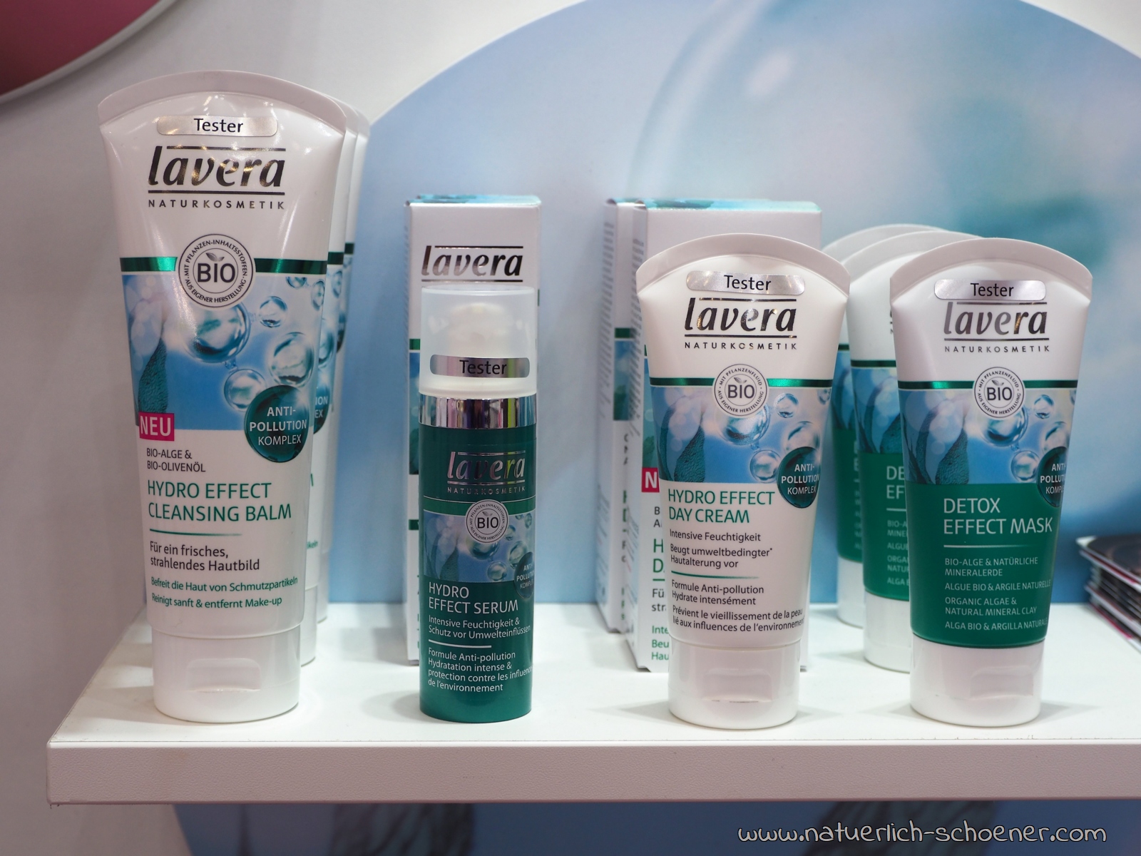 Lavera Naturkosmetik - Neue Hydro Effect Produkte