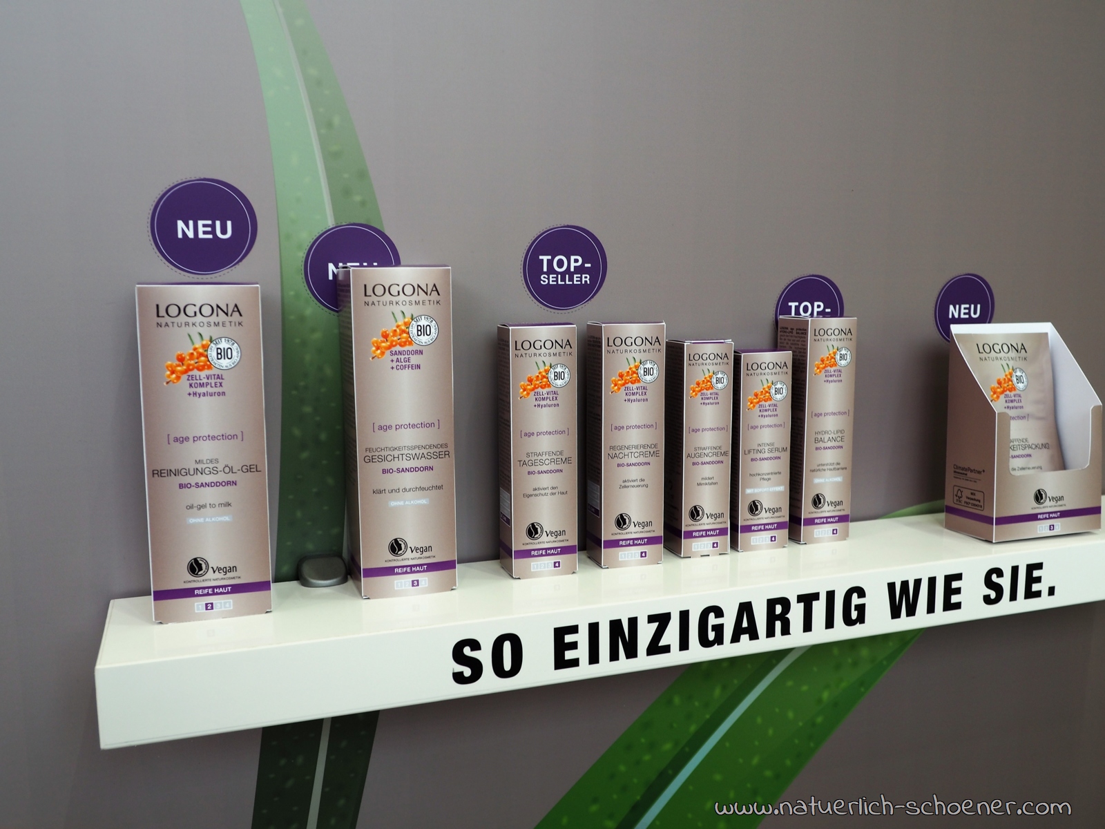 Logona Naturkosmetik - Age Protection mit Sanddorn