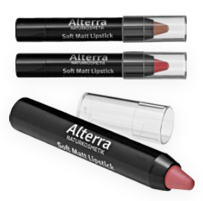Alterra Naturkosmetik Soft Matt Lipstick