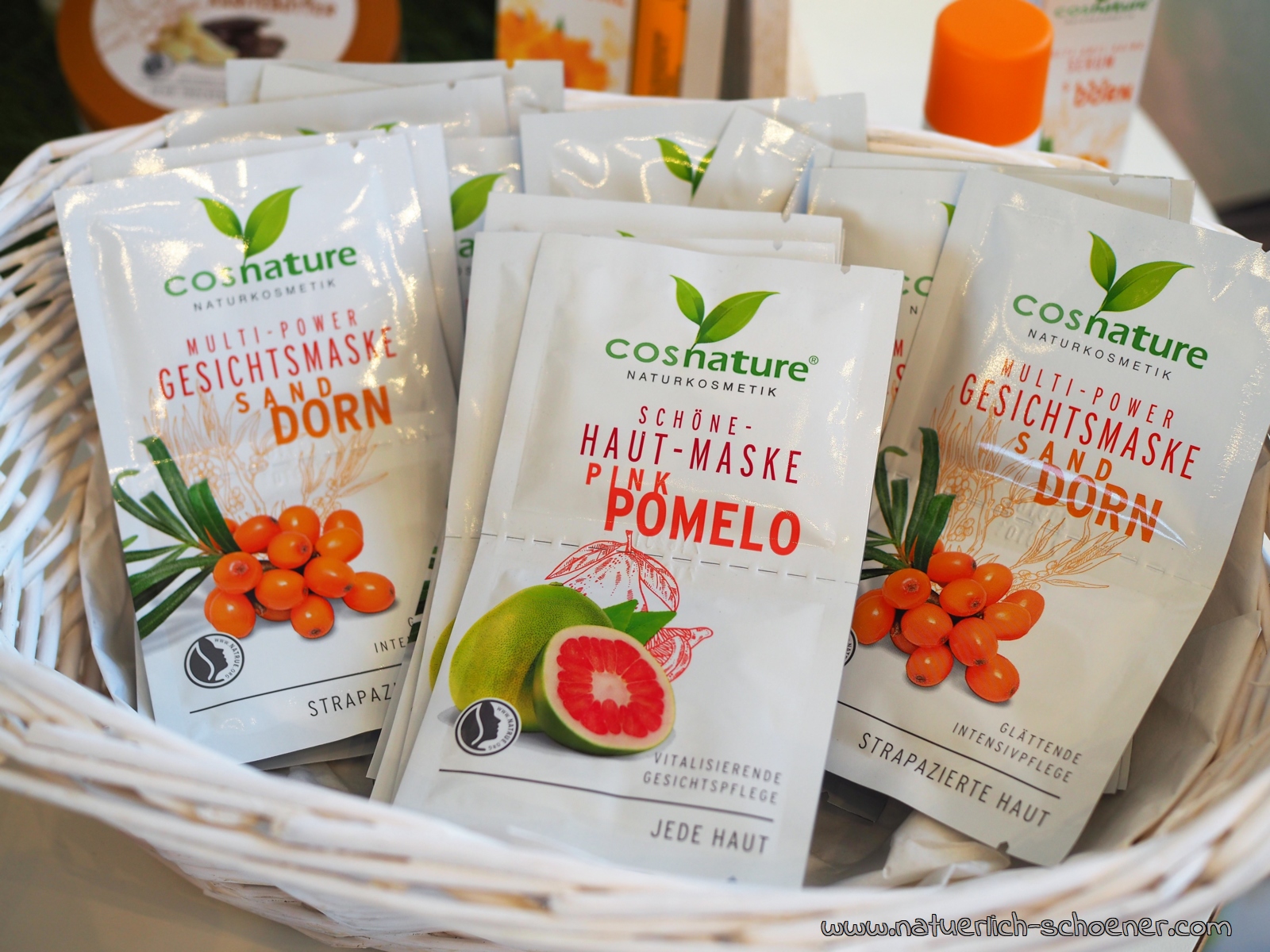 Cosnature Naturkosmetik Gesichtsmasken