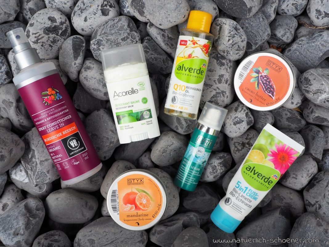 Naturkosmetik Juni 2018