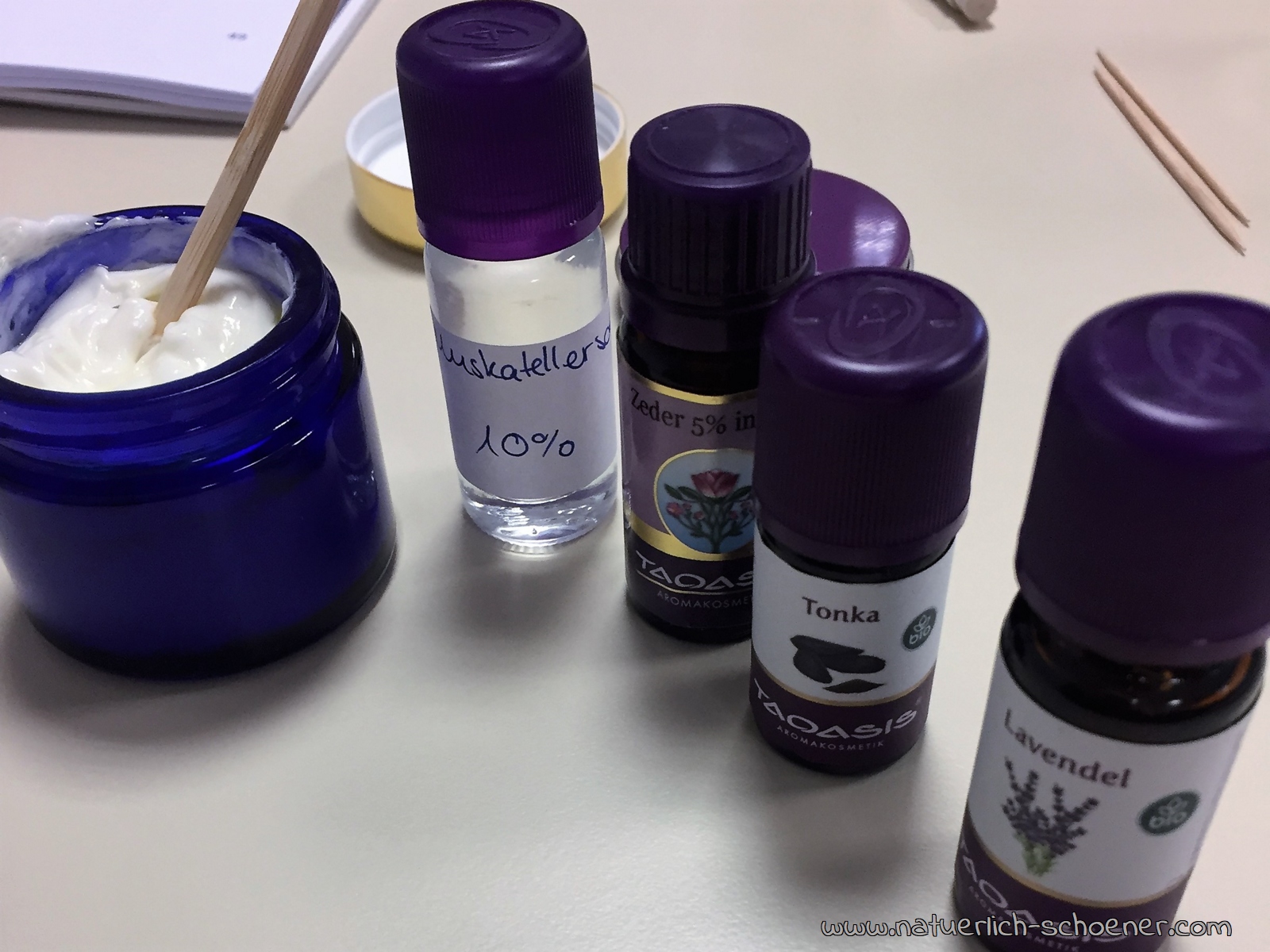 Naturkosmetik selbst rühren mit Taoasis