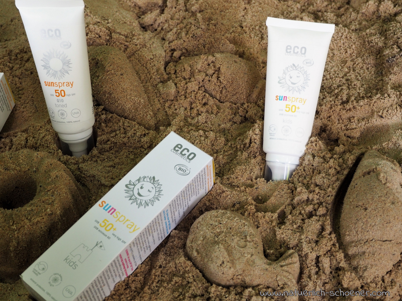 Eco Cosmetics Kids Sonnenspray 50+