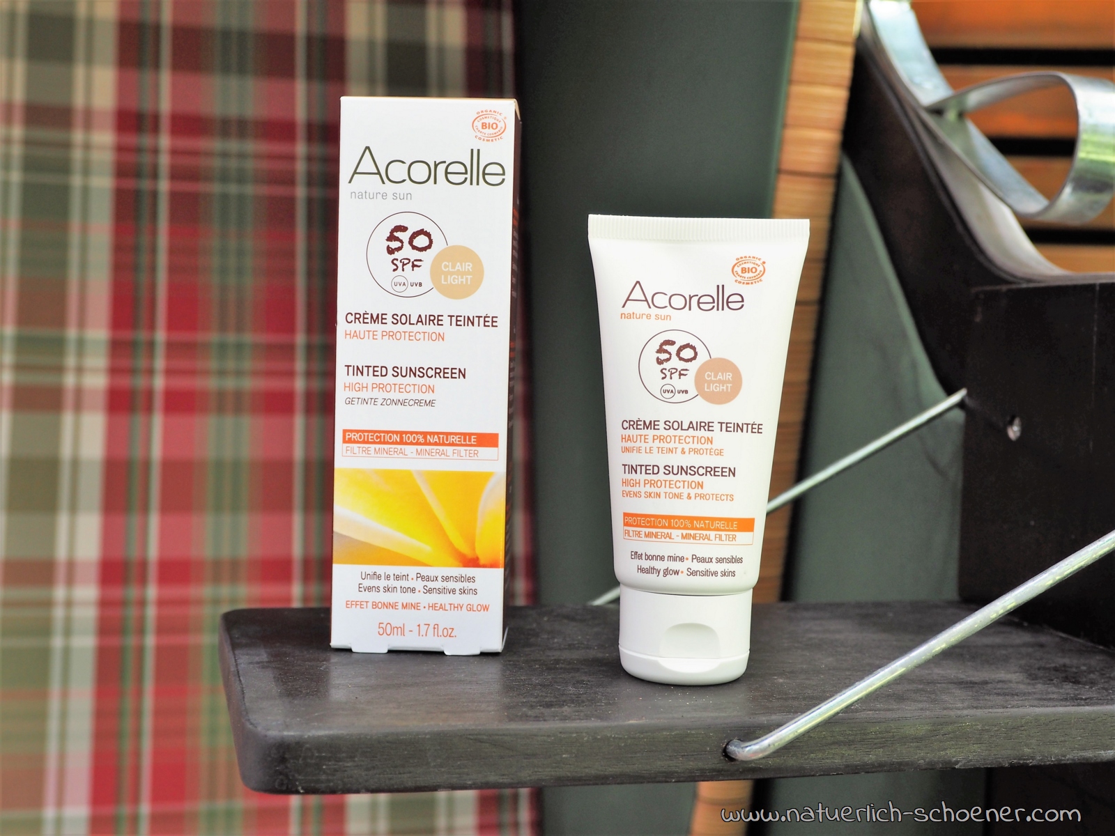 Acorelle Getönte Sonnencreme 50