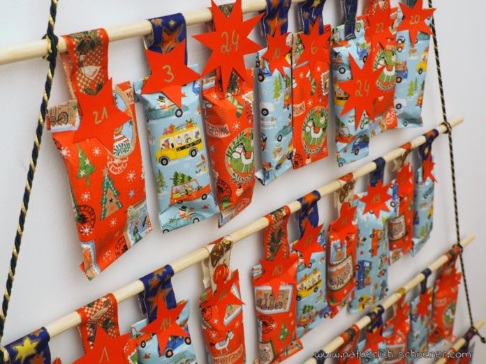 DIY Adventkalender für Kinder – Ganz einfach und schnell selber basteln