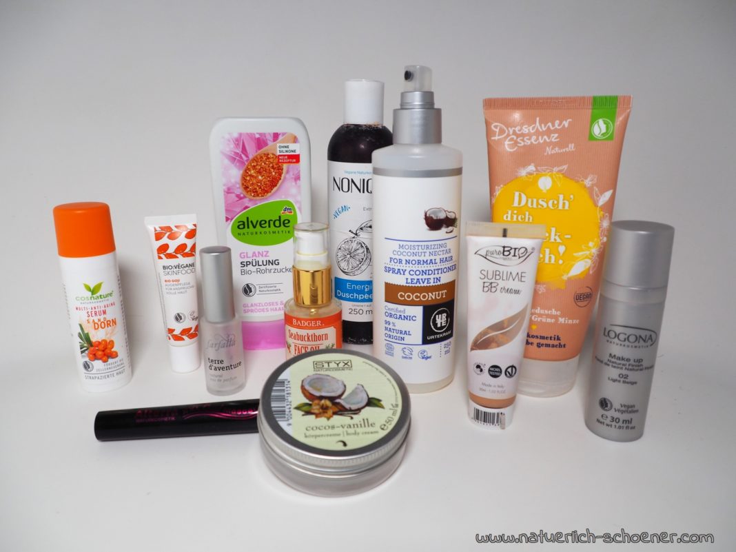 Naturkosmetik Oktober 2018