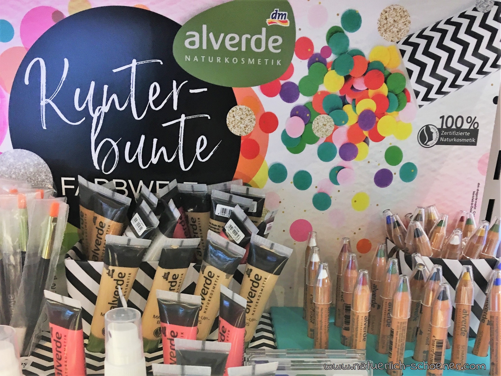 Alverde Naturkosmetik Kunterbunte Farbwelt