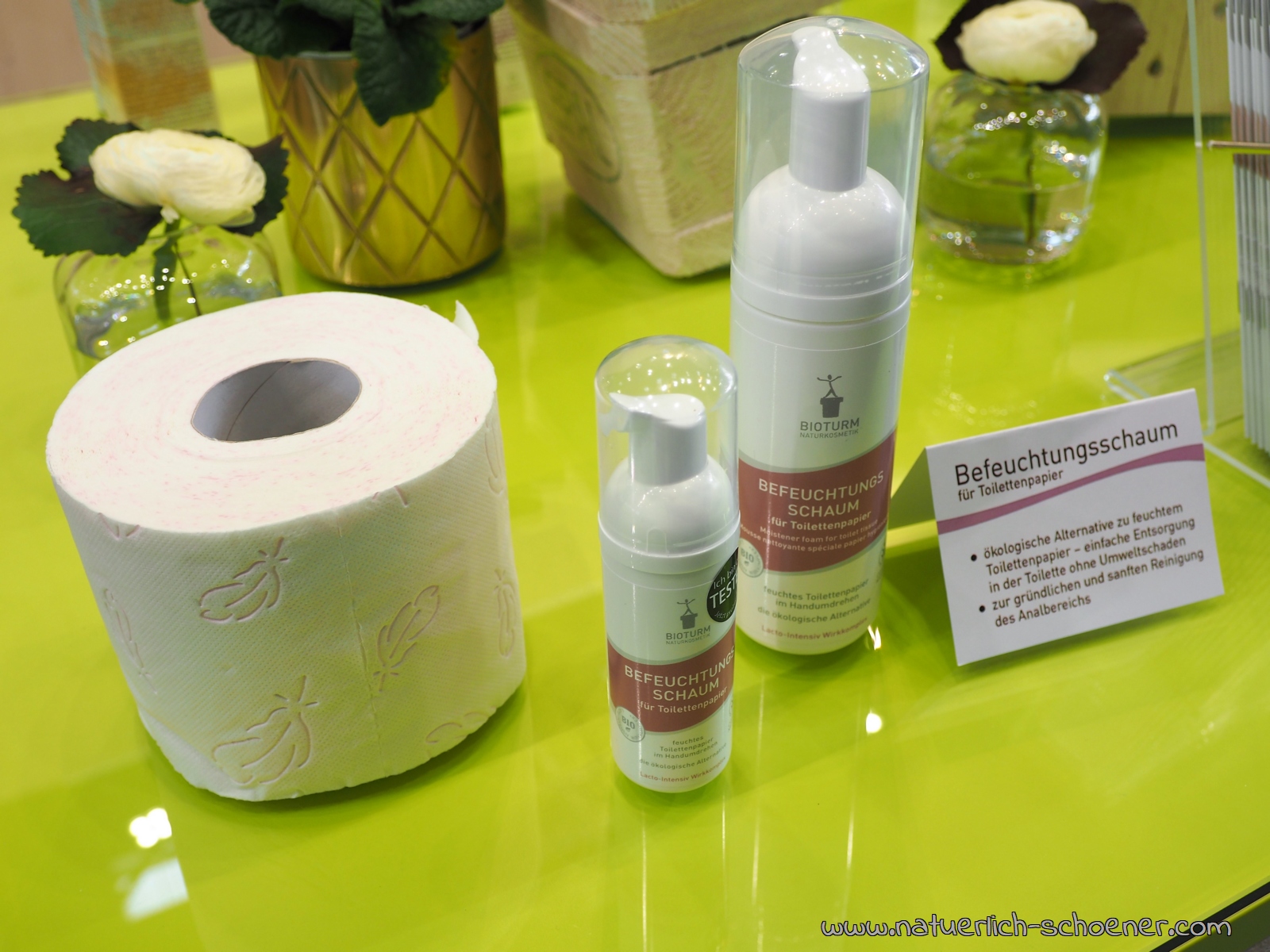 Bioturm Naturkosmetik Feuchtes Toilettenpapier