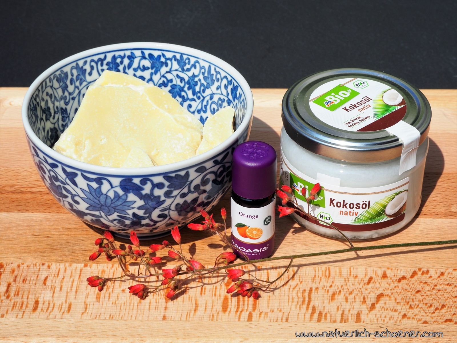 Bodybutter selber machen Zutaten