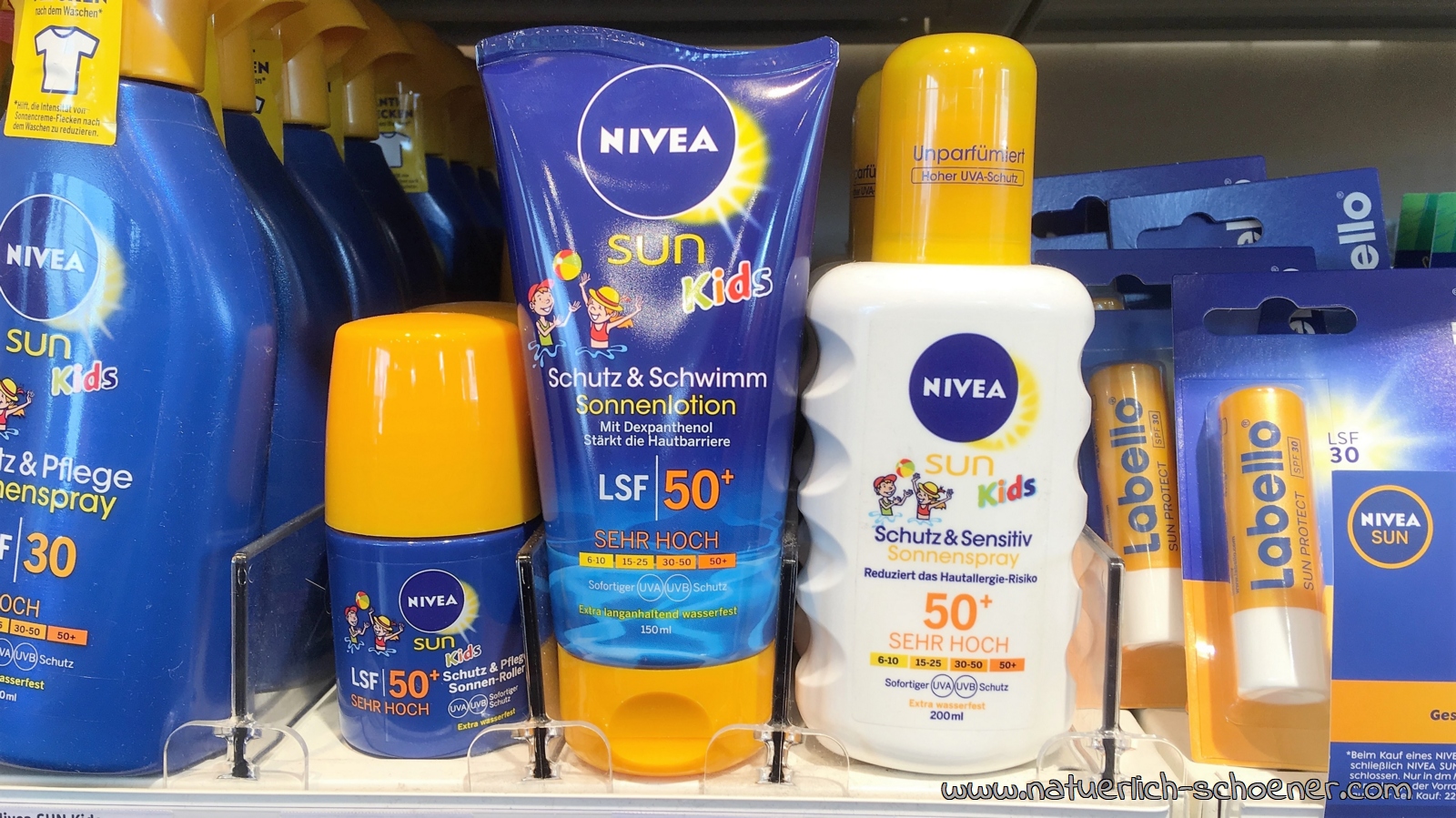 NIVEA SUN Kids Schutz & Schwimm Sonnenlotion LSF 50+