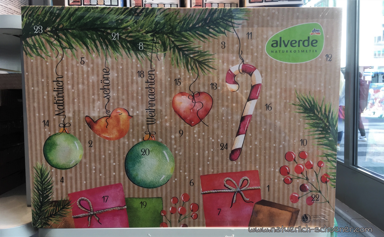 Alverde Naturkosmetik Adventskalender 2019