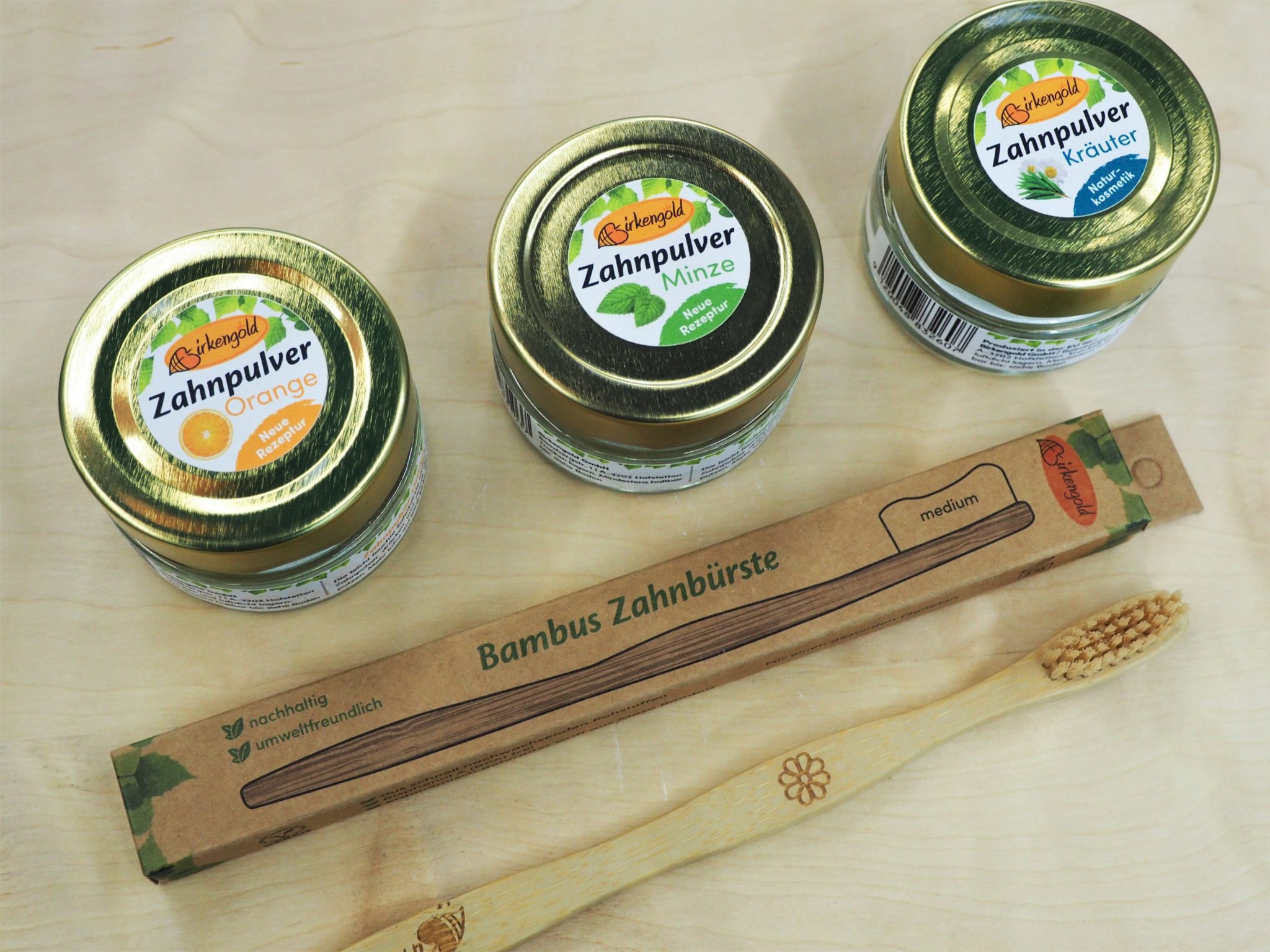 Biofach Vivaness Birkengold Zahnputzpulver