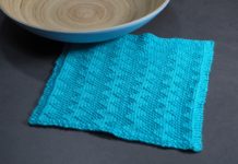 Anleitung DIY Spültuch selber stricken