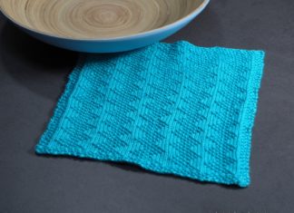 Anleitung DIY Spültuch selber stricken